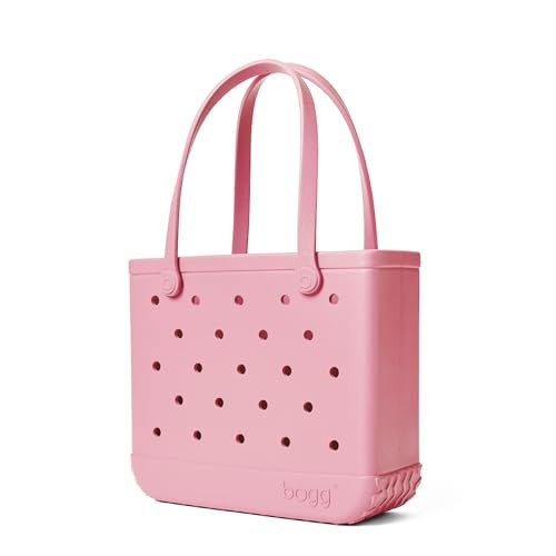 BOGG BAG Medium Tote – 15” x 12.5” x 5” – Durable, Washable, Tip-proof – Beach, Pool, Boat, Work, Sports (Blowing Pink Bubbles) | Amazon (US)