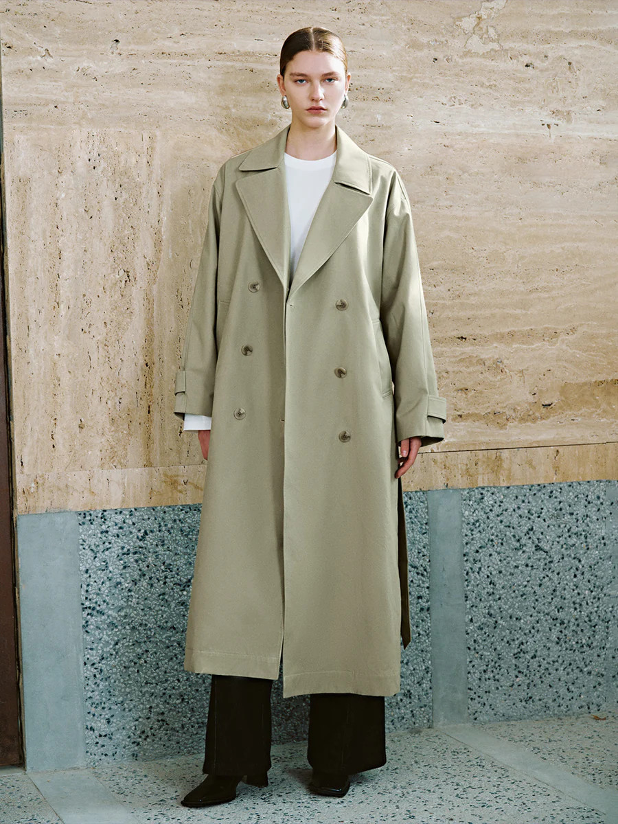 Drop Shoulder Sleeve Long Coats | Urban Revivo