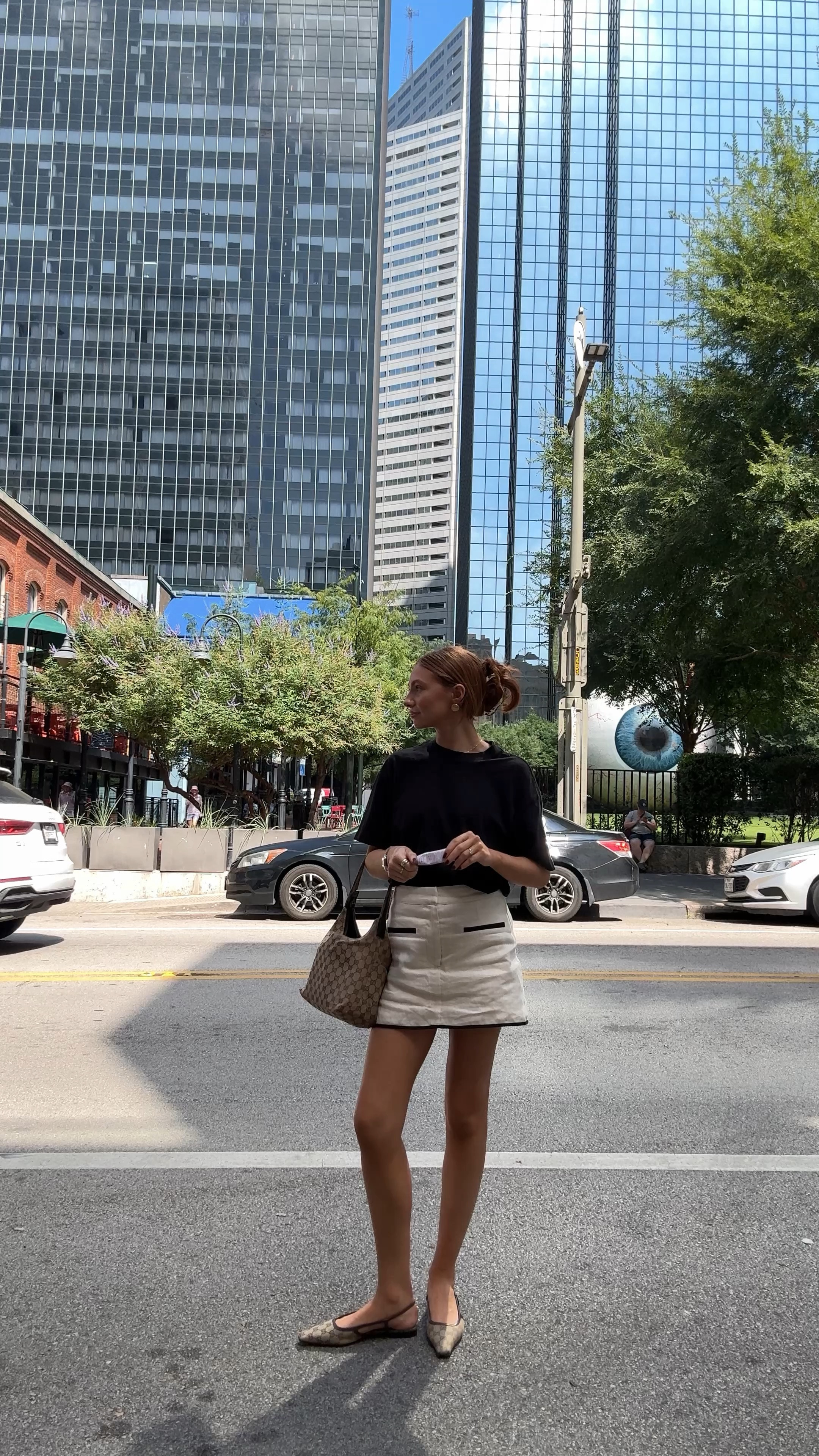 TODAYS OOTD:
DISSH - obsessed with their skorts in literally every colour.
Tee - cotton on always slay basics
Shoes and bag - vintage Gucci - investments, but honestly the shoes are universal / the wear I get out of them + comfort >>>>> 

#LTKaustralia #FashionMonth #LTKnewzealand