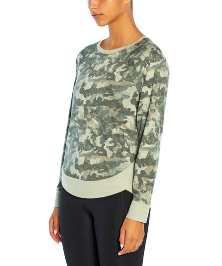 Balance Collection Desert Sage Camo Maison Pullover - Women | Zulily