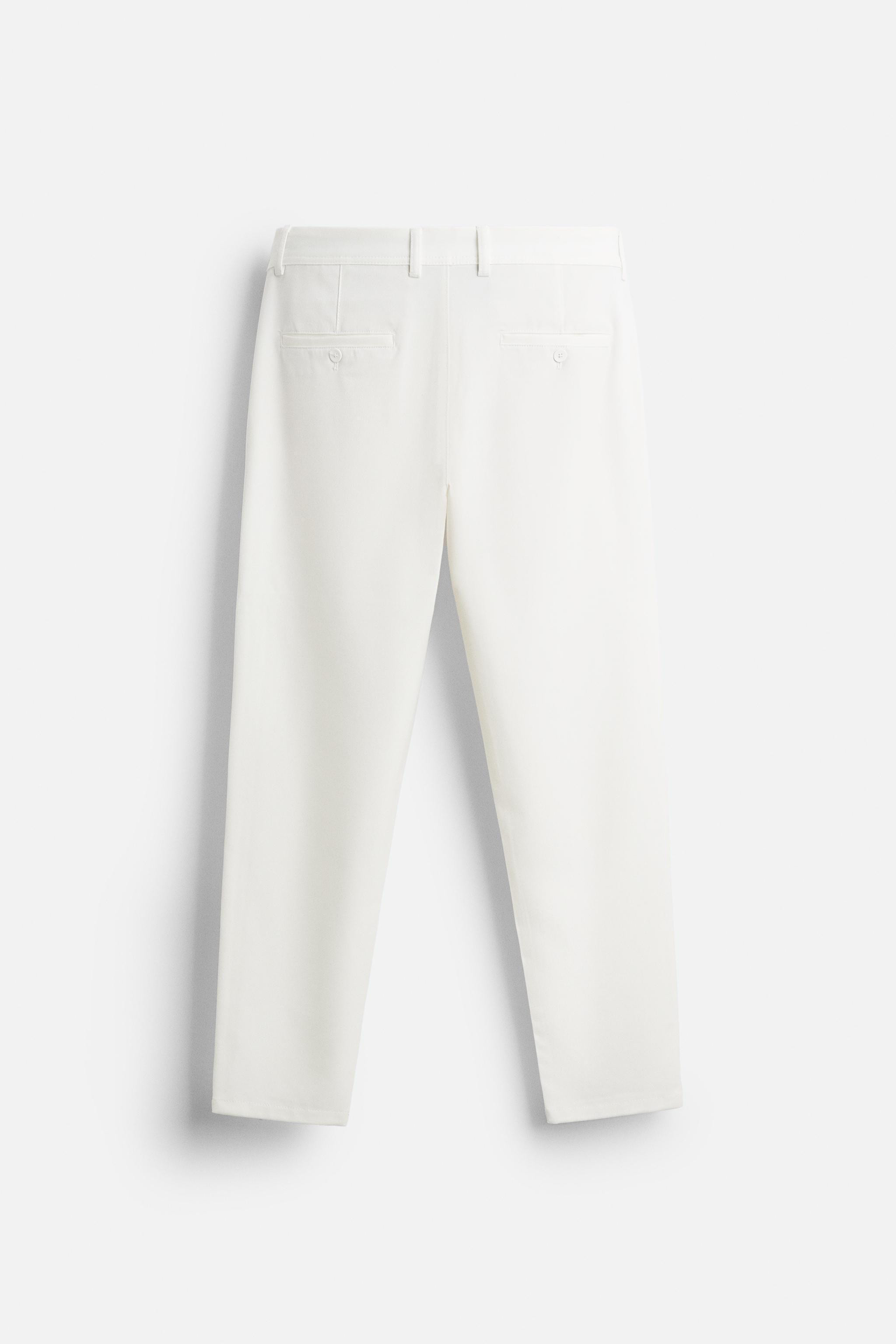 TEXTURED STRETCH PANTS | Zara US