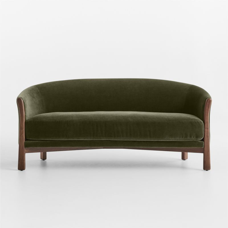 Lillemor 64.5"" Settee | Crate & Barrel