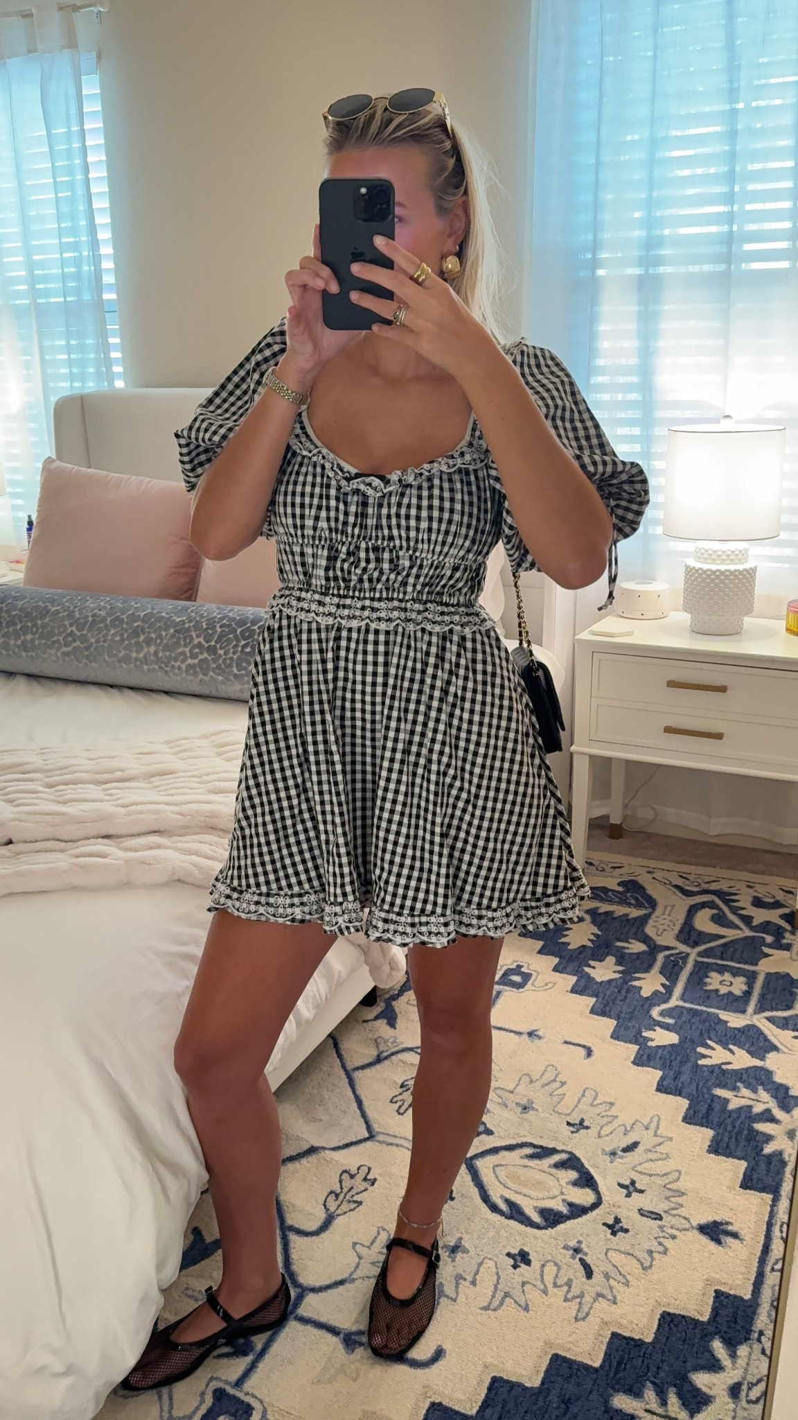 love this gingham dress! perfect transition piece especially in Texas 🖤

#LTKShoeCrush #LTKStyleTip