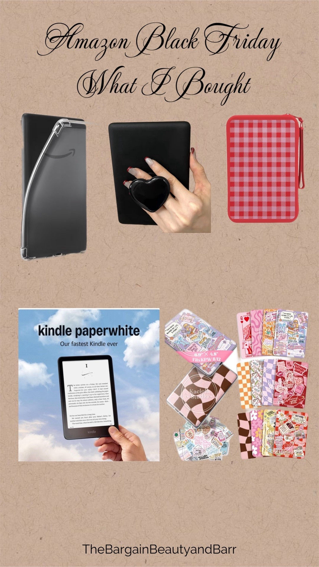 Amazon Black Friday kindle paperwhite and accessories // $124.99 kindle paperwhite 

#LTKCyberWeek #LTKHoliday #LTKGiftGuide
