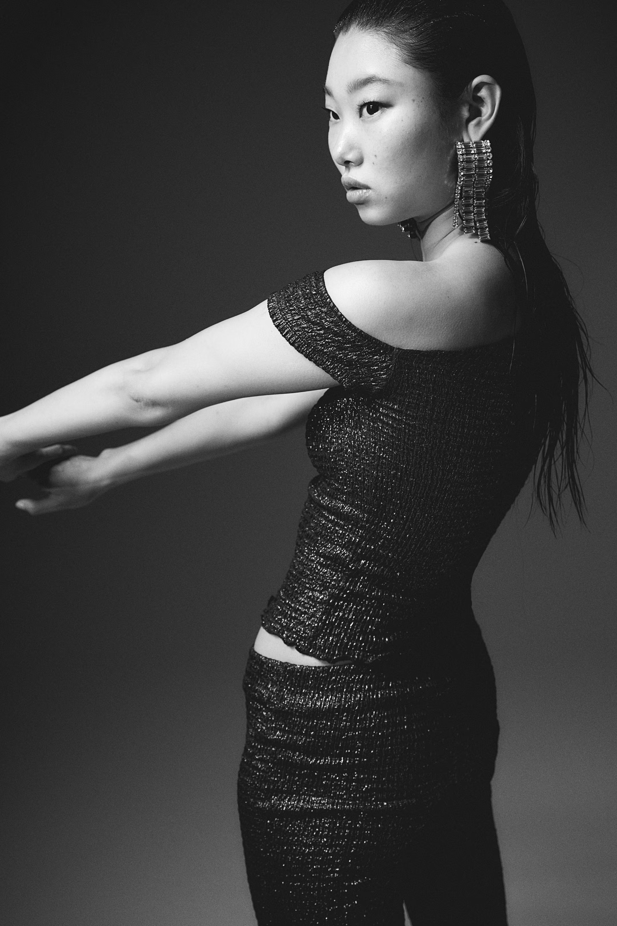 Smocked One-Shoulder Top | H&M (US + CA)