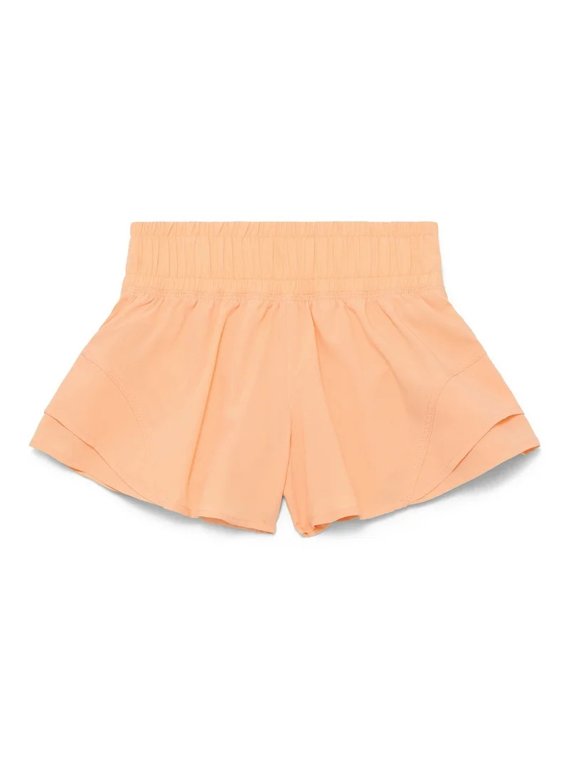 Athletic Works Girls Active Butterfly Shorts, Sizes 4-18 | Walmart (US)