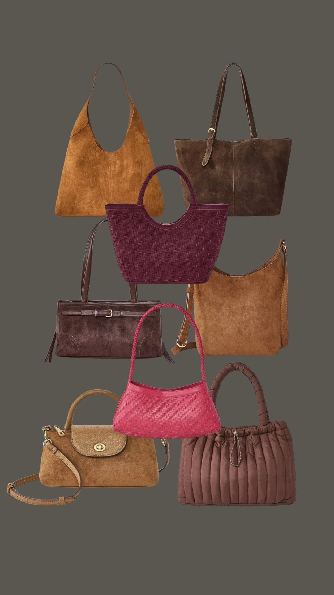 Affordable fall purses from Target! 🍂🤎🤗 I need them all!