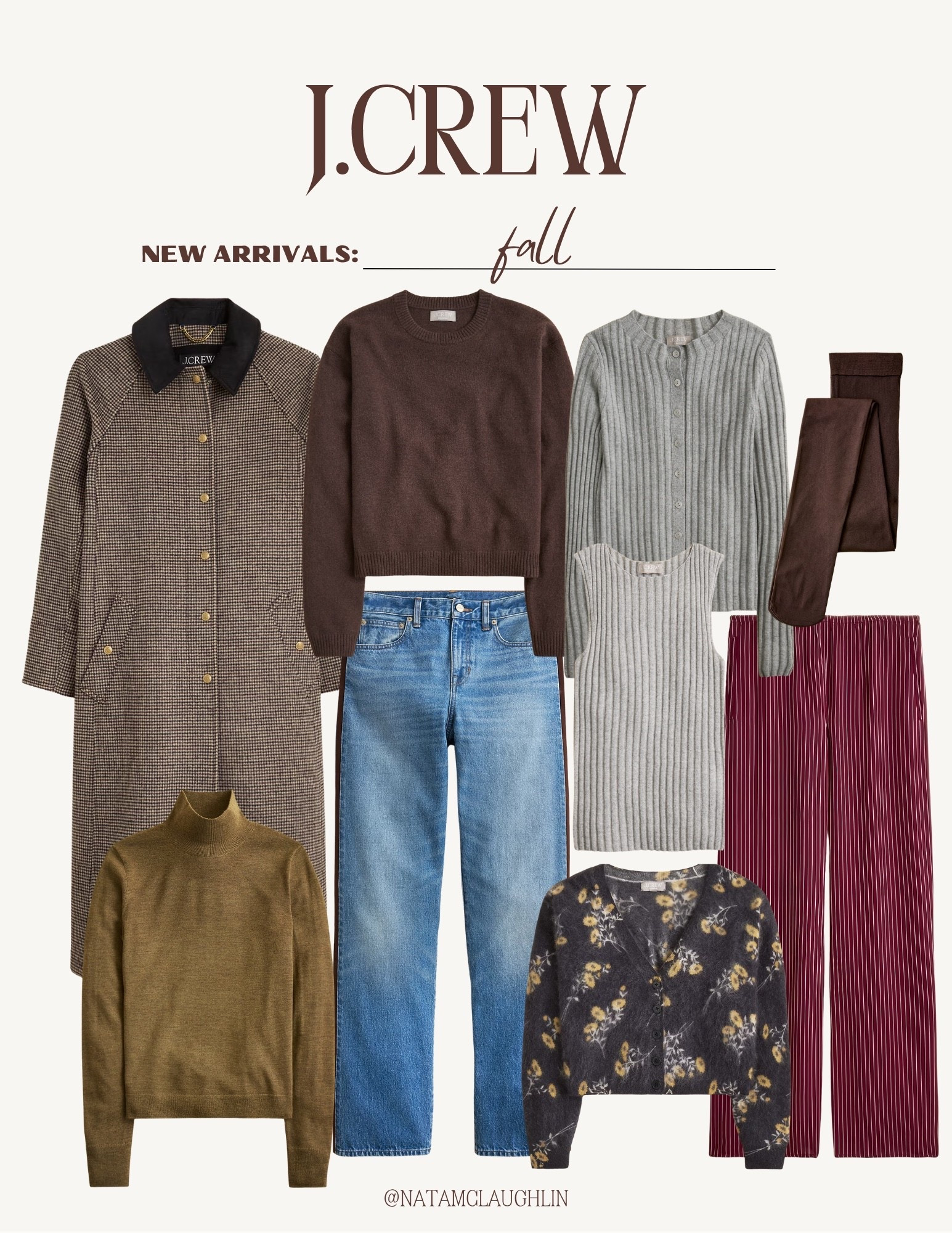 These J. Crew new arrivals are perfect for fall. I am living barn coats, sweaters, brown, and burgundy  

#LTKFindsUnder100 #LTKStyleTip #LTKSeasonal