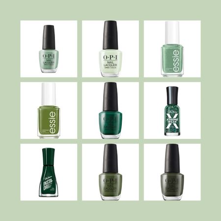 Green Nail Polishes For Your Next Manicure - To celebrate my favorite color, I wanted to put together a little manicure inspiration full of the best green nail polish options! From soft pastels to dark emeralds (my favorites!), I have pulled a handful of green nail colors that are great for year-round wear. Here are my top choices of green nail polish colors to try:


#LTKstyletip #LTKbeauty #LTKSeasonal