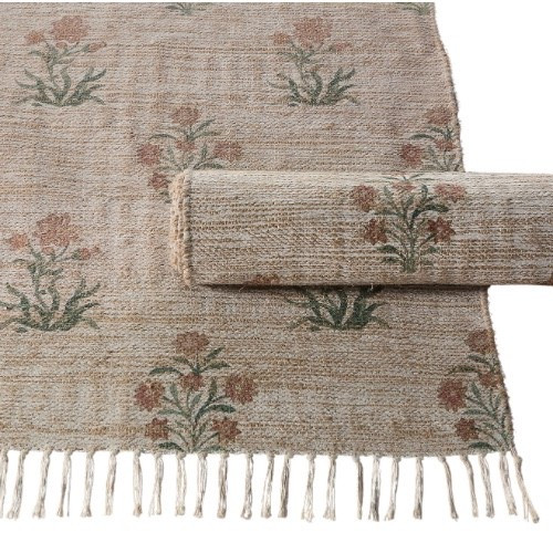 Subtle block print performance rug. Classic and a hint of trend to make a space feel fresh! 

#LTKHome #LTKSaleAlert