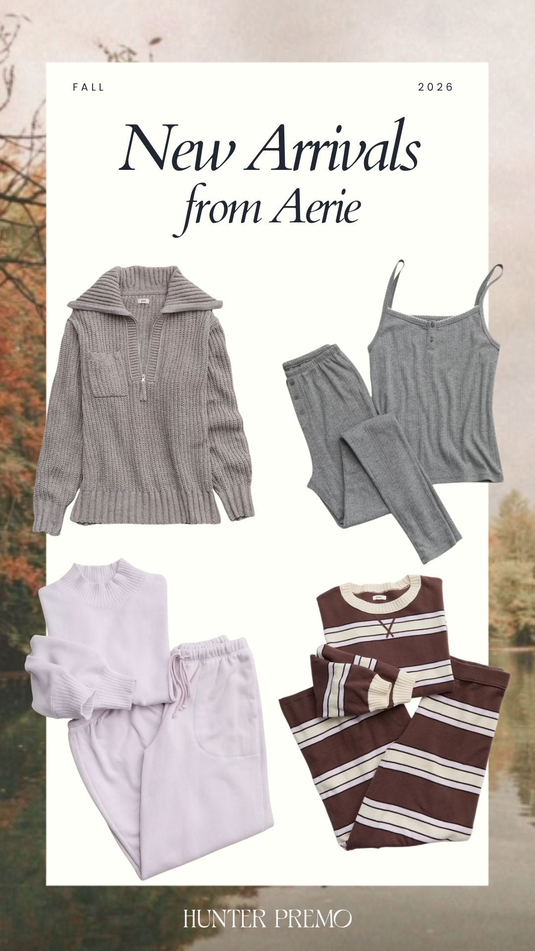 Aerie fall new arrivals! Loving all of the matching sets recently & they have the best!  

 #LTKootd