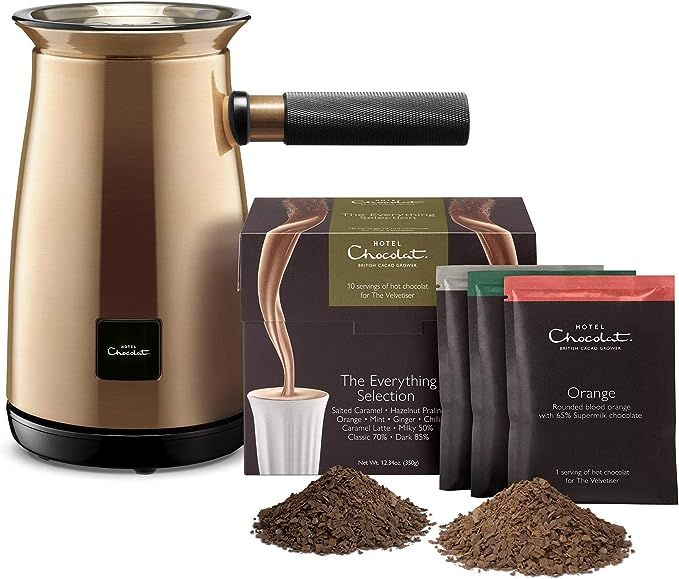 Hotel Chocolat 472755 Velvetiser Hot Chocolate Machine, Copper | Amazon (UK)