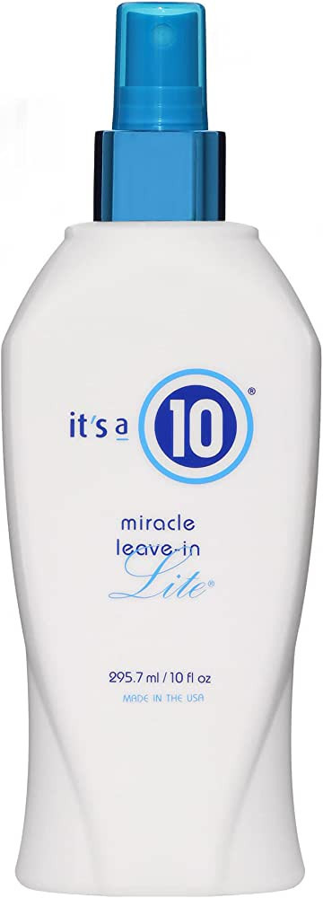 Its A 10 Miracle Leave-In Lite Unisex Hairspray 10 oz | Amazon (US)