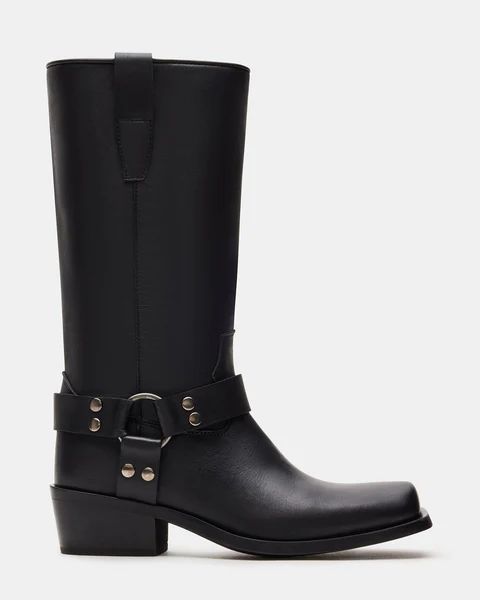 RUSKIN BLACK LEATHER | Steve Madden (US)