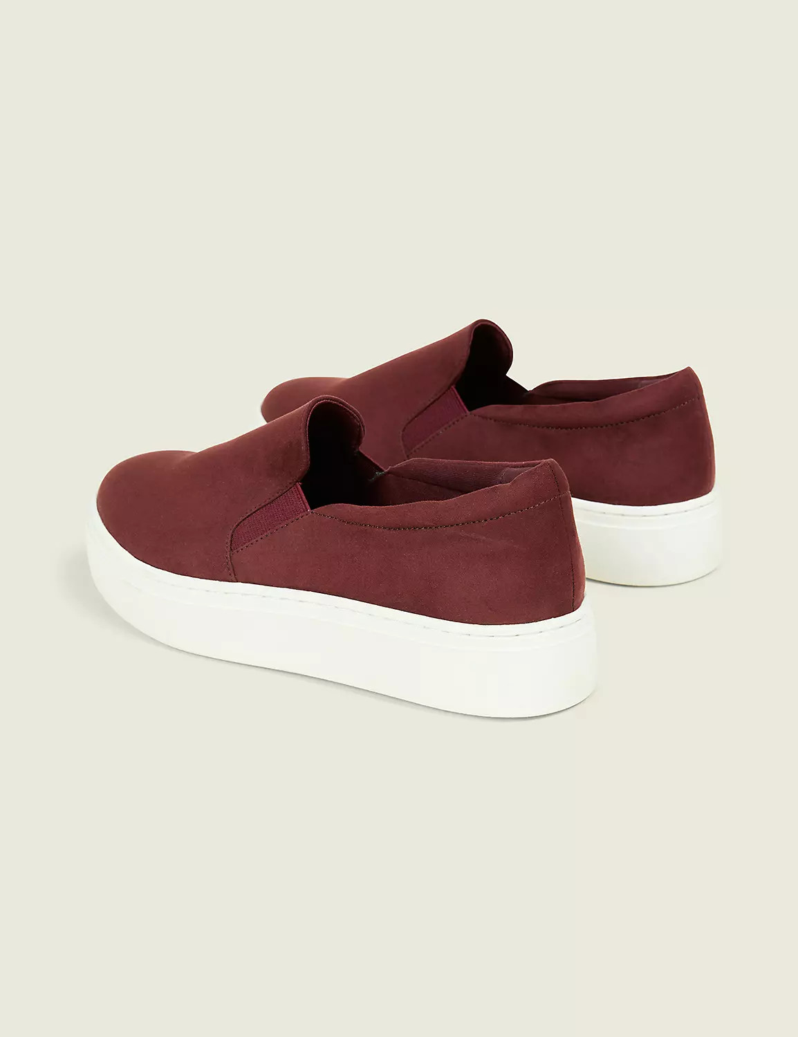 Dream Cloud Faux-Suede Slip-On Sneaker | LaneBryant | Lane Bryant (US)