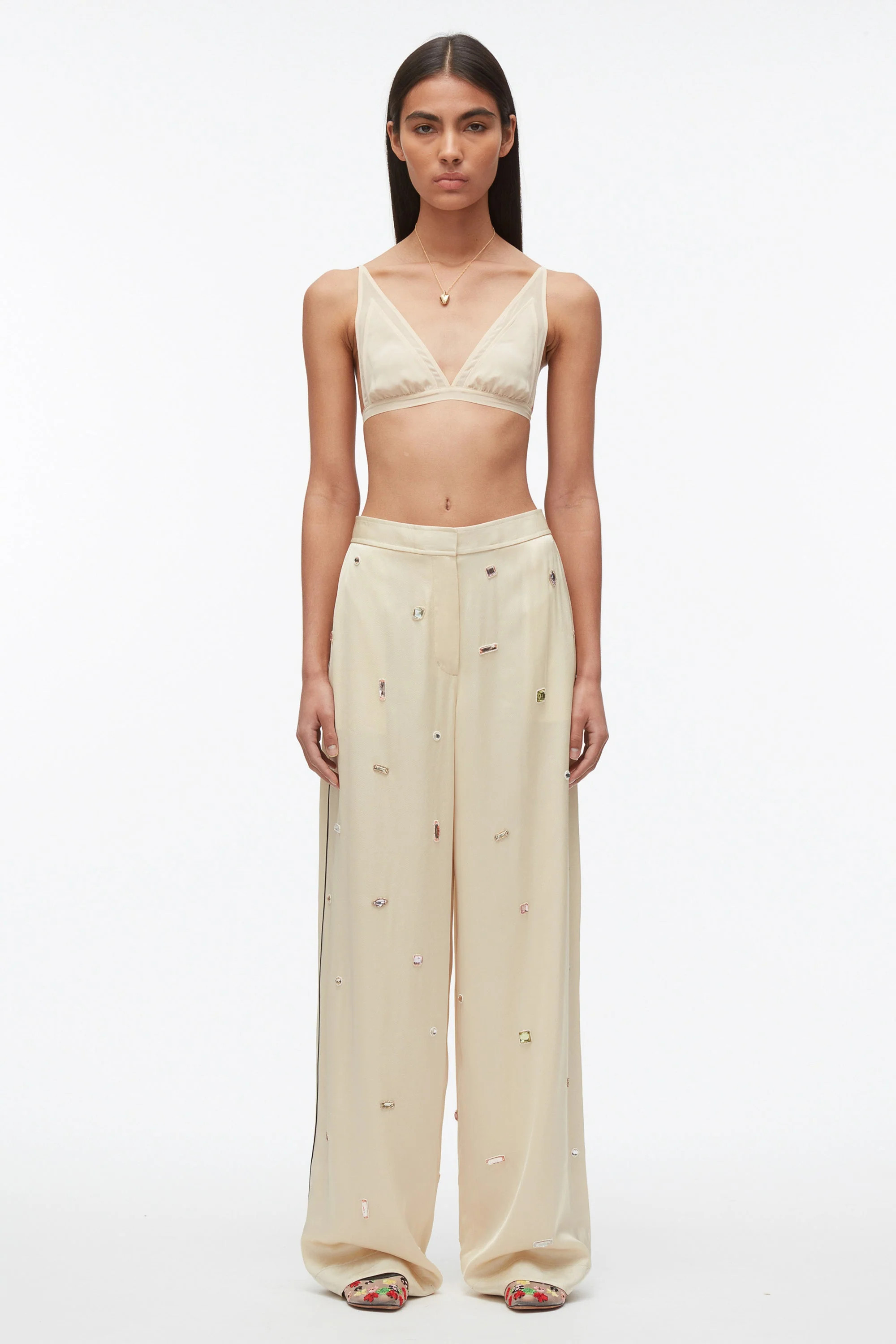 PJ Trouser with Halo Embroidered | 3.1 Phillip Lim