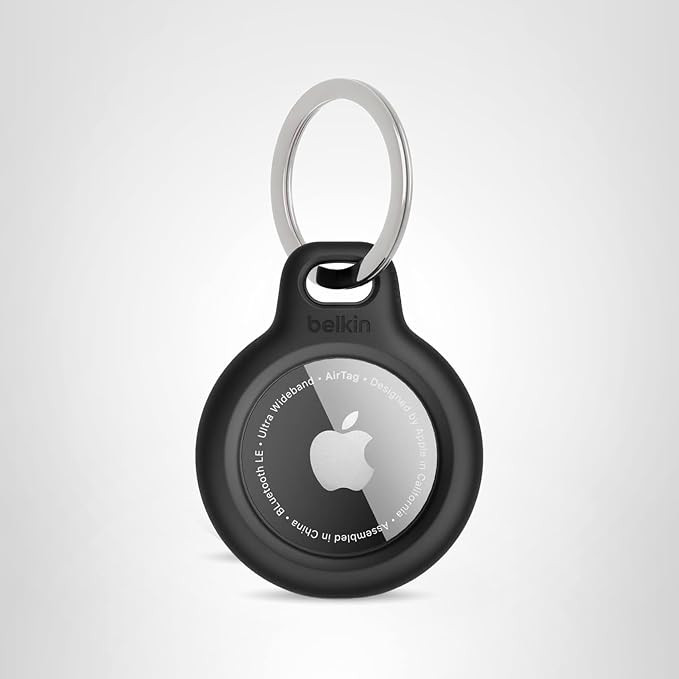 Belkin Apple AirTag Secure Holder with Key Ring - Durable, Scratch-Resistant Case with Open Face ... | Amazon (US)