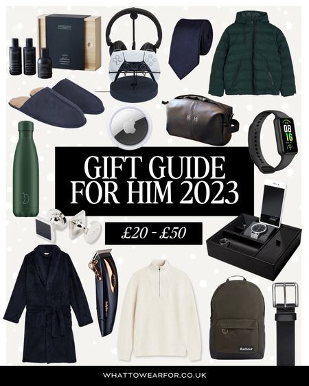 Gift Guide for Him 2023: £20 - £50🎄🎁

#LTKCyberWeek #LTKGiftGuide #LTKSeasonal