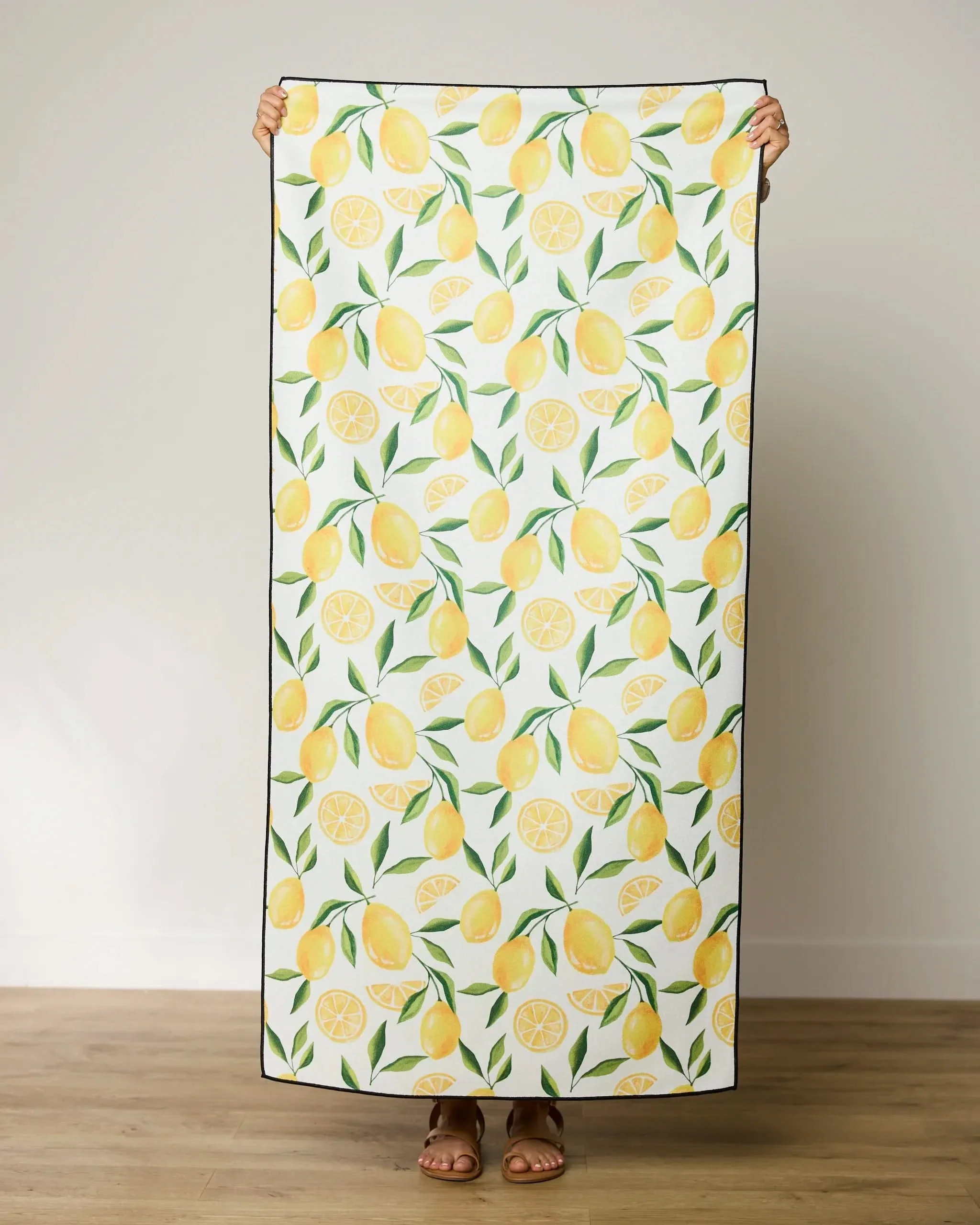 Limoncello Micro-loop Beach Towel | Geometry | Geometry