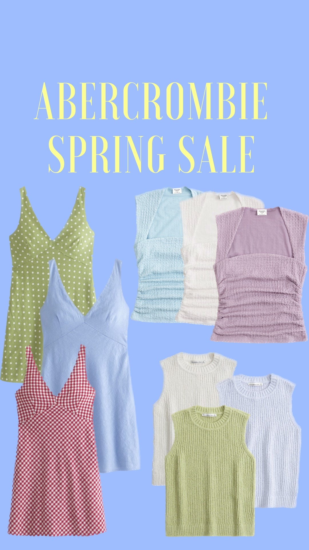 Spring sale @ Abercrombie 


#LTKSaleAlert #LTKFindsUnder50 #LTKSeasonal