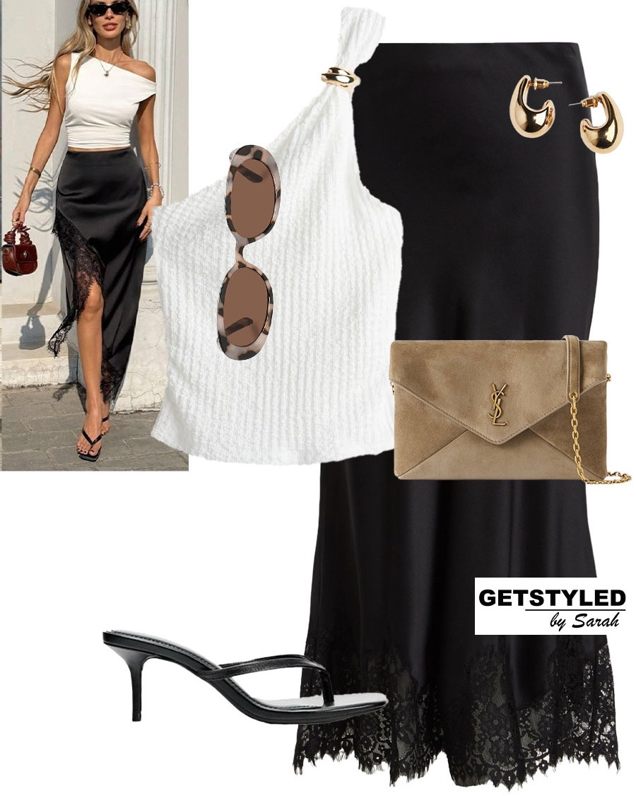 Lace satin skirts 3 ways 🖤

#skirt #lace #satinskirt #summerfashion

#LTKsummer #LTKstyletip #LTKshoes