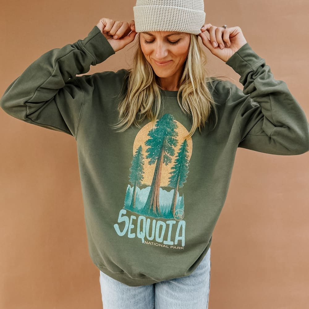 Sequoia - Heritage National Parks Sweatshirt | Mountain Moverz