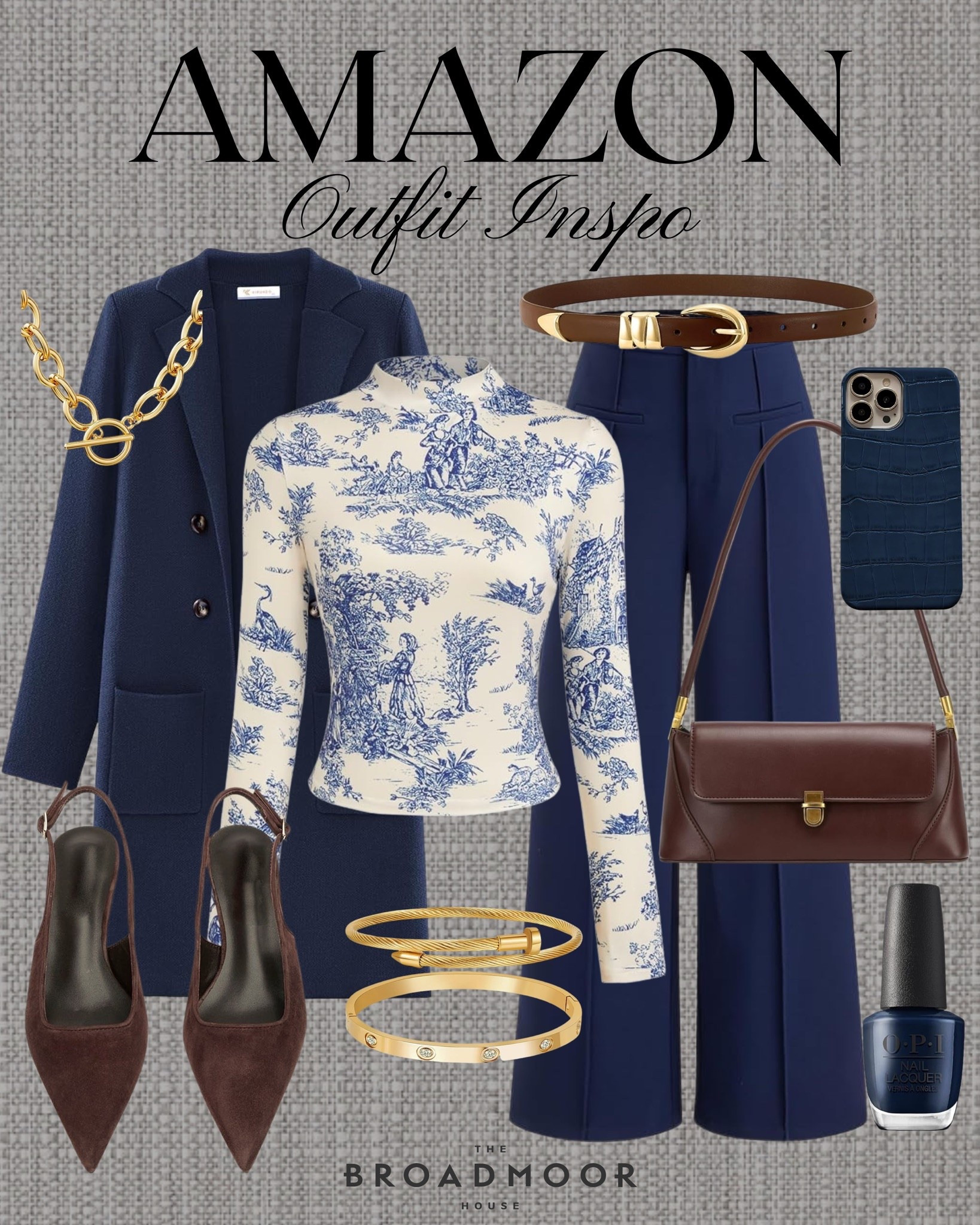 Chic blue outfit inspo!!

#LTKmomlife #LTKootd #LTKgrwm