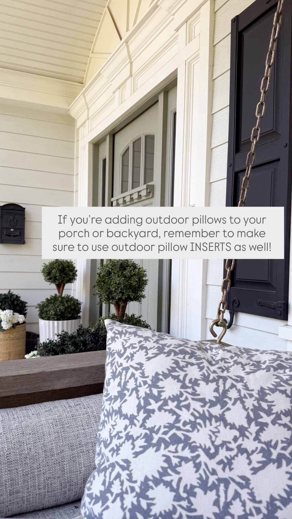 If you’re adding outdoor pillows to your porch or backyard, remember to make sure to use outdoor pillow INSERTS as well!   My favorite inserts are on sale right now so it’s a great time to grab them...

#LTKSeasonal #LTKHome #LTKSaleAlert