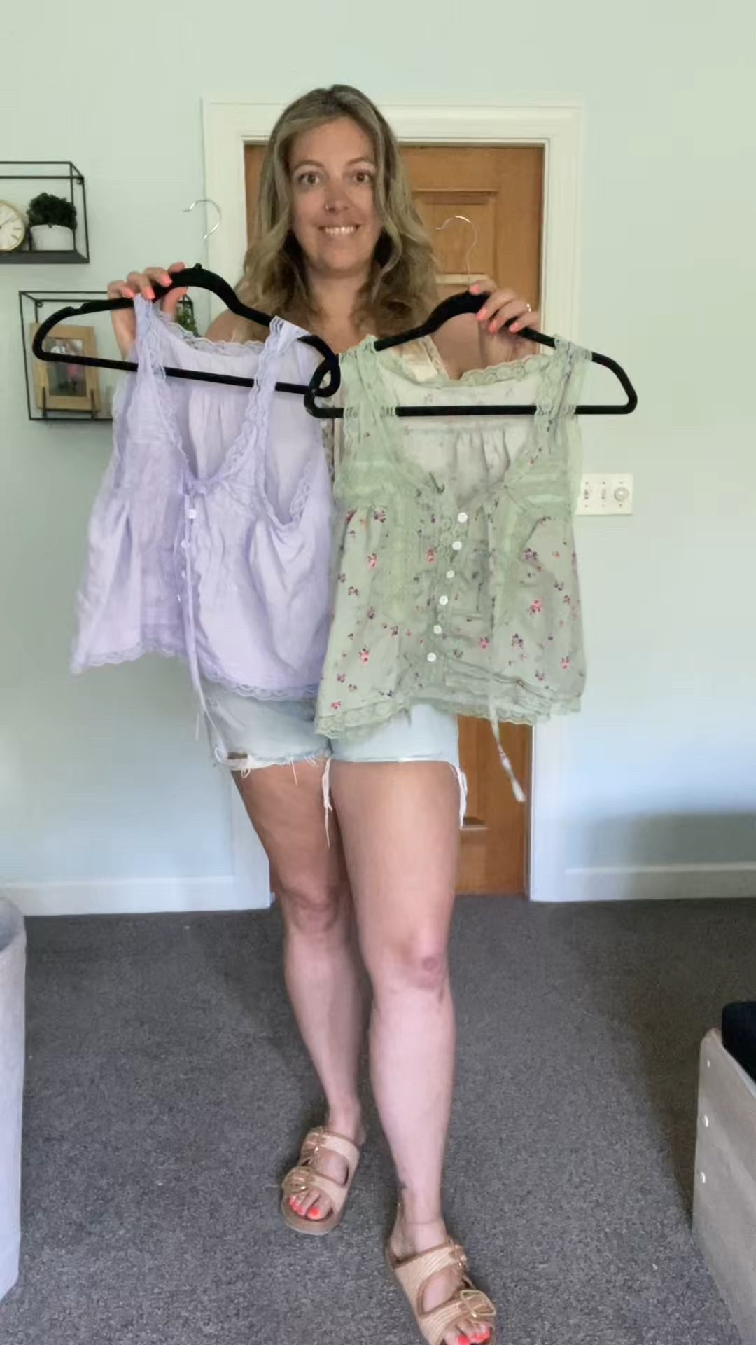 Free people forevermore dupe with super cute prints! 

Dupe-TTS
Free People-size down 1 size 

#summeroutfit

#LTKFindsUnder50 #LTKMidsize