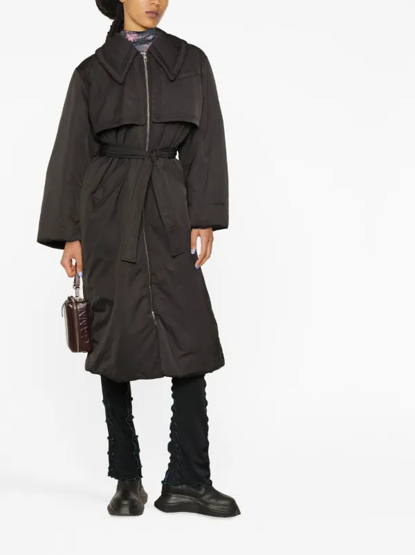 belted trench coat | Farfetch Global