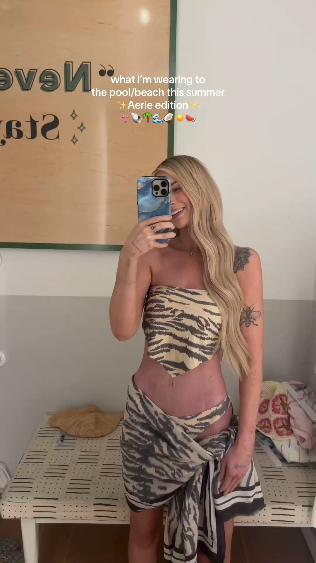 can confirm... @Aerie ‘s swimsuits this year are yet again; incredible! Everything is linked on my LTK 🌊👙🌴🐚☀️ #AerieREAL #AeriePartner #Ad #swimwear #SwimStyle
