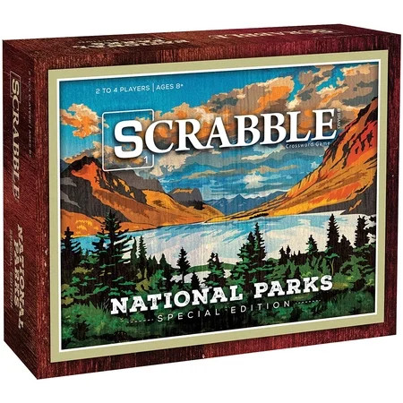 Scrabble: National Parks Official Scrabble Word Game with a National Parks Theme Featuring Classic S | Walmart (US)