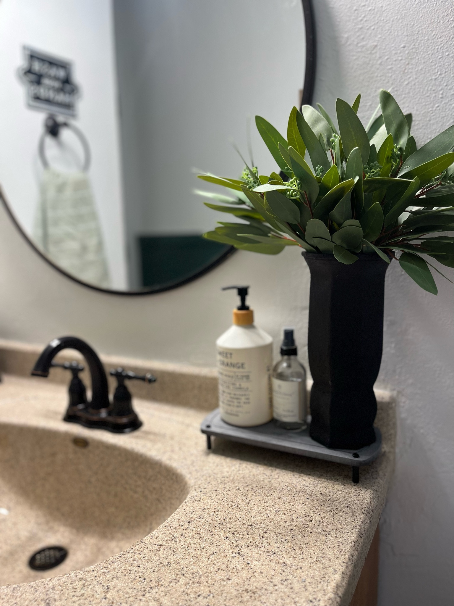 Momo lifestyle stone sink caddy, fast absorption of water, sink riser, soap riser, counter top decor, soap dish

#LTKhome #LTKsalealert #LTKunder50