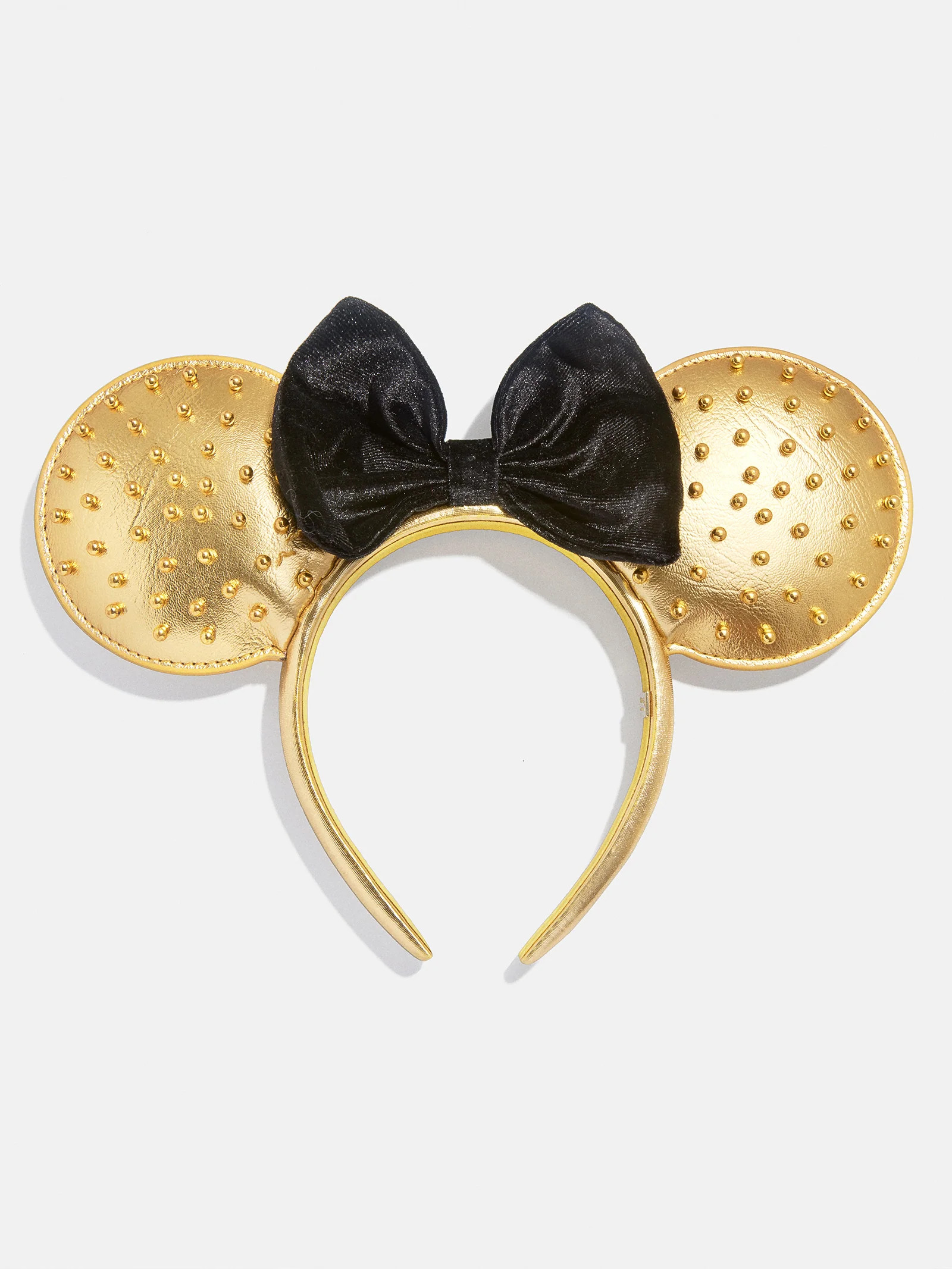 Disney Minnie Mouse Party Ears Headband - Minnie Mouse Gold Party Ears | BaubleBar