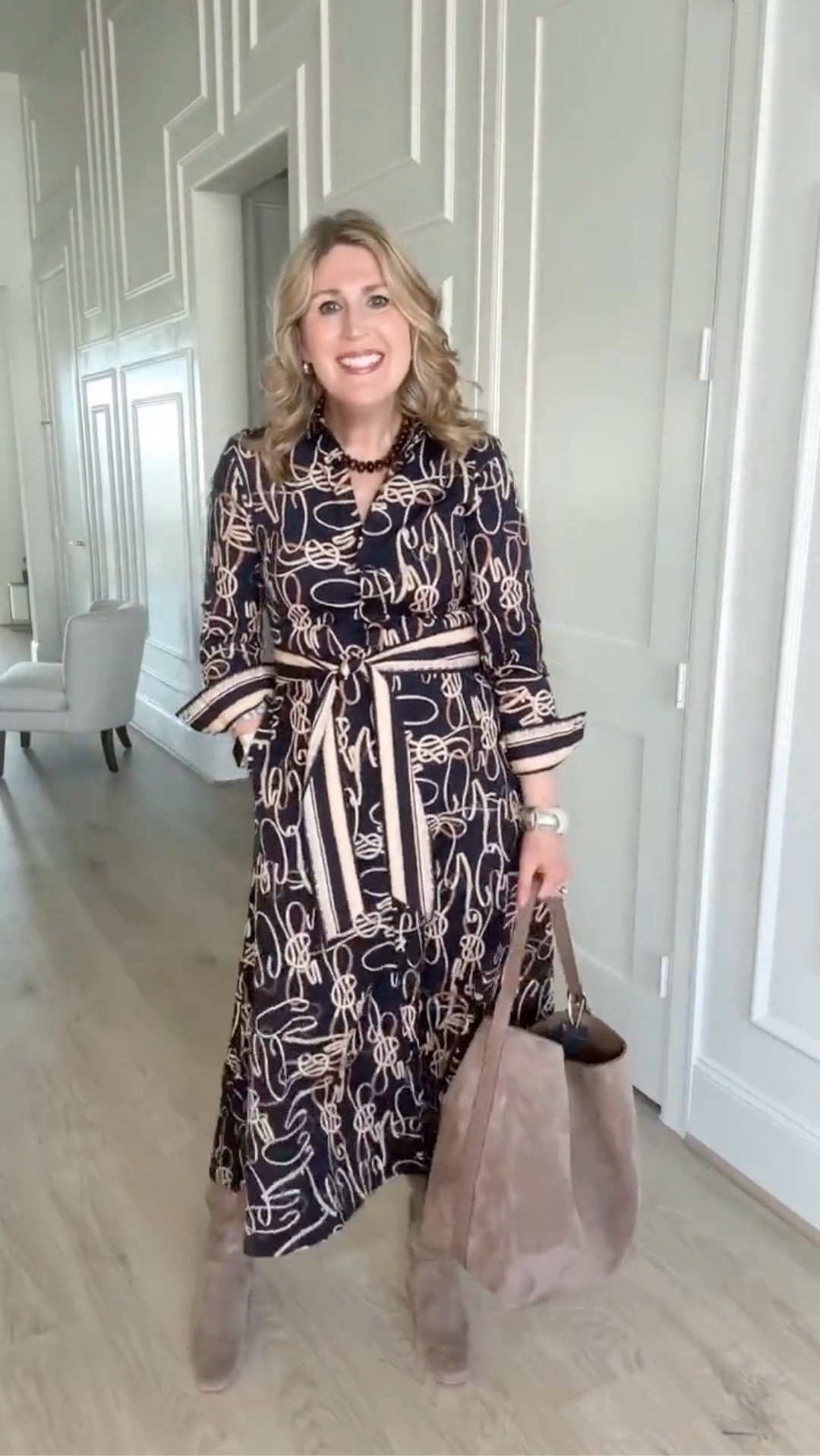 There are a few styles I never have to overthink — they just work. ✨

When I want instant polish (without trying too hard), I reach for one of these: 🤍 The A-line silhouette — feminine, flattering, and timeless. 👗 The shirtdress — effortless from brunch to dinner. 🖤 The trouser + lady jacket — structured, elegant, and endlessly chic.

These are the quiet heroes of my closet. 
They make getting dressed simple — but never boring.
 #LTKWatchNow #LTKItBag #LTKShoeCrush #LTKParties#LTKOver40 

#LTKSeasonal #LTKBeauty #LTKMidsize #LTKSaleAlert #LTKHoliday #LTKGiftGuide #LTKWedding