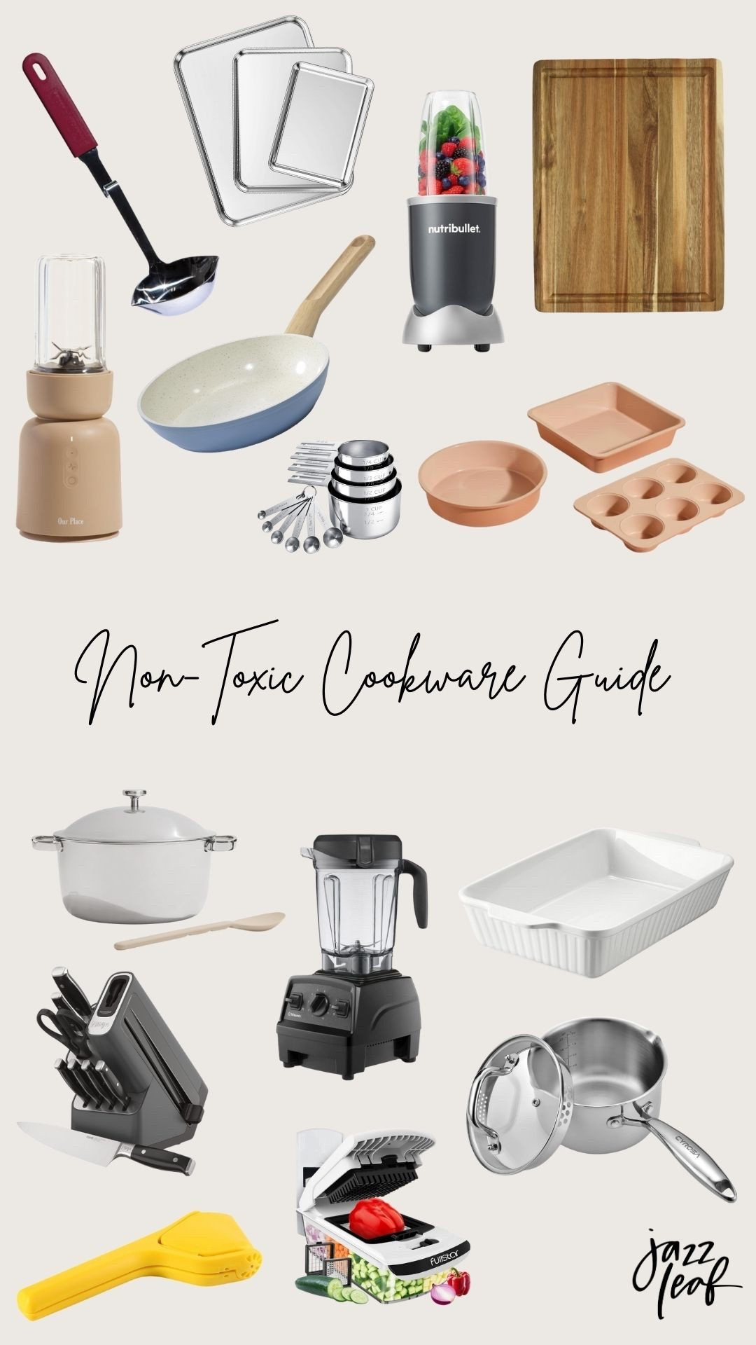 Find all my favorite non-toxic and low-toxic cookware in one place! From pots and pans to blenders and bakeware, you’ll find everything you need. 

#LTKHome #LTKfoodie