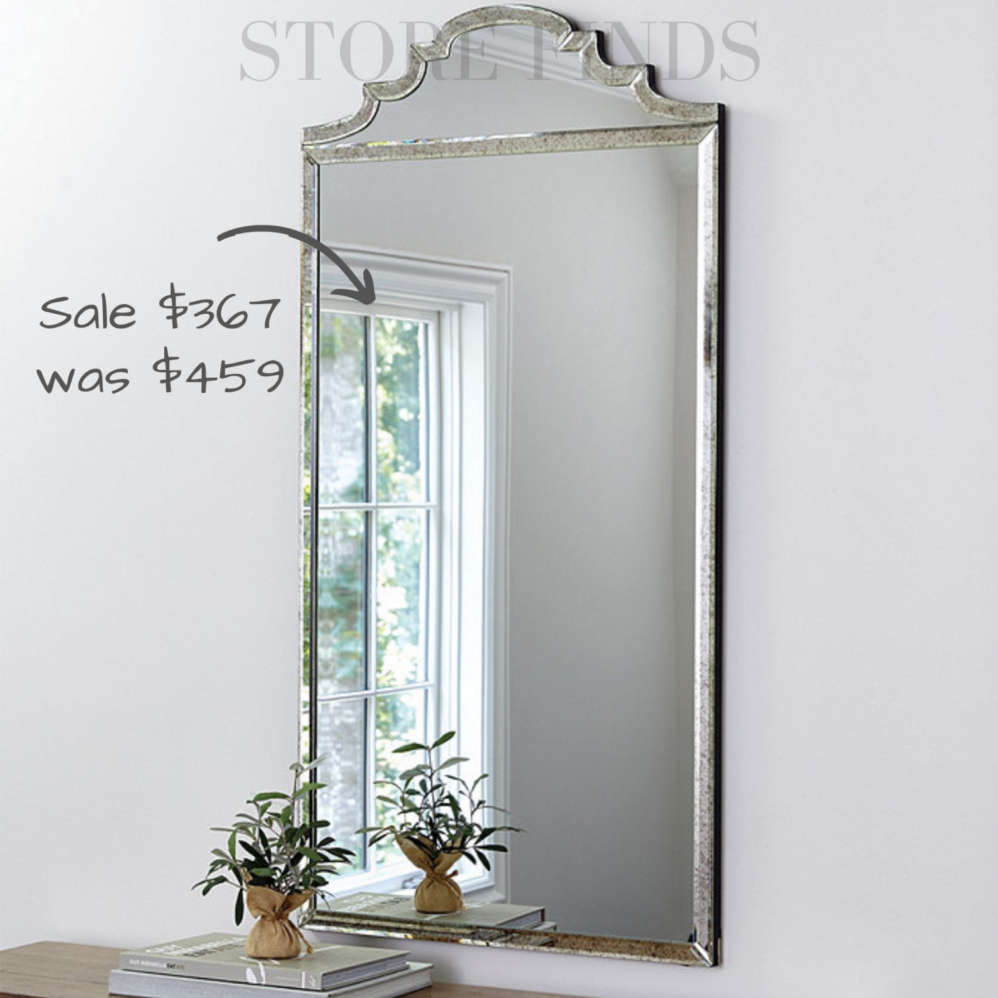 The elegantly simple silhouettes were inspired by antique Venetian glass. Our San Marco Mirrors feature a clear center framed in beautifully beveled panels of antiqued mirror that catch the light for added sparkle.
#bathroomdesign #wallmirror #interiordesign  

#LTKFind #LTKsalealert #LTKhome
