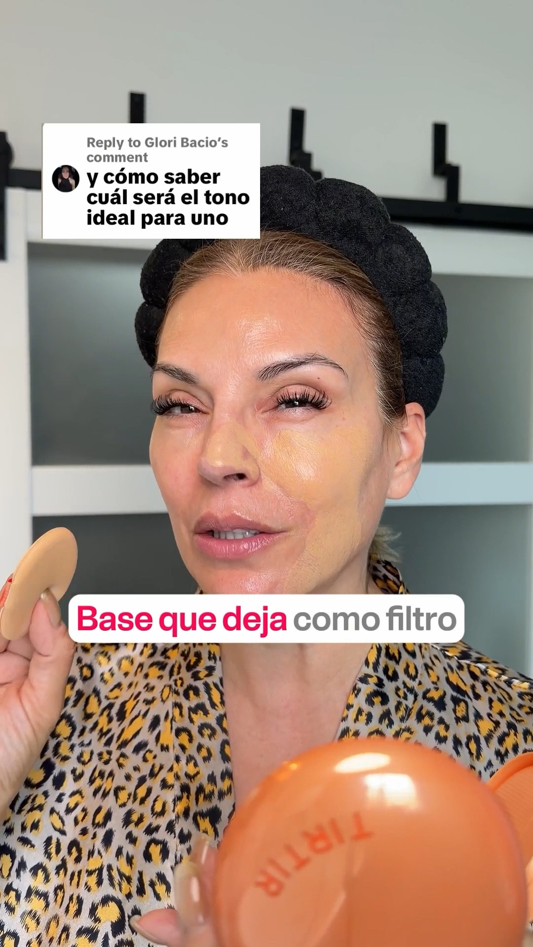 Cómo saber qué color elegir en la base que deja como filtro 

#LTKBeauty #LTKMothersDay #LTKOver40