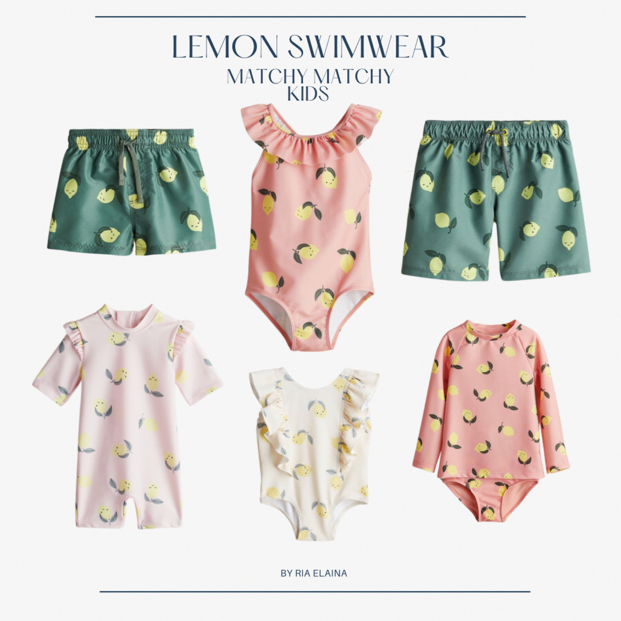 Kids lemon print swimwear 🍋 #lemonprint #kidsswimwear

#LTKswimwear #LTKsummer #LTKkids