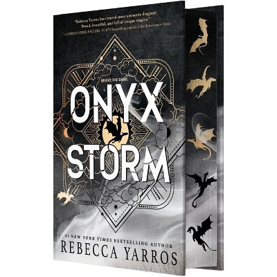 Onyx Storm (Deluxe Limited Edition)  - by Rebecca Yarros (Hardcover) | Target