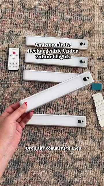 Rechargeable under cabinet lights!

Amazon / Amazon find / Kitchen hack / Life hack / Kitchen lighting 

 #LTKHome