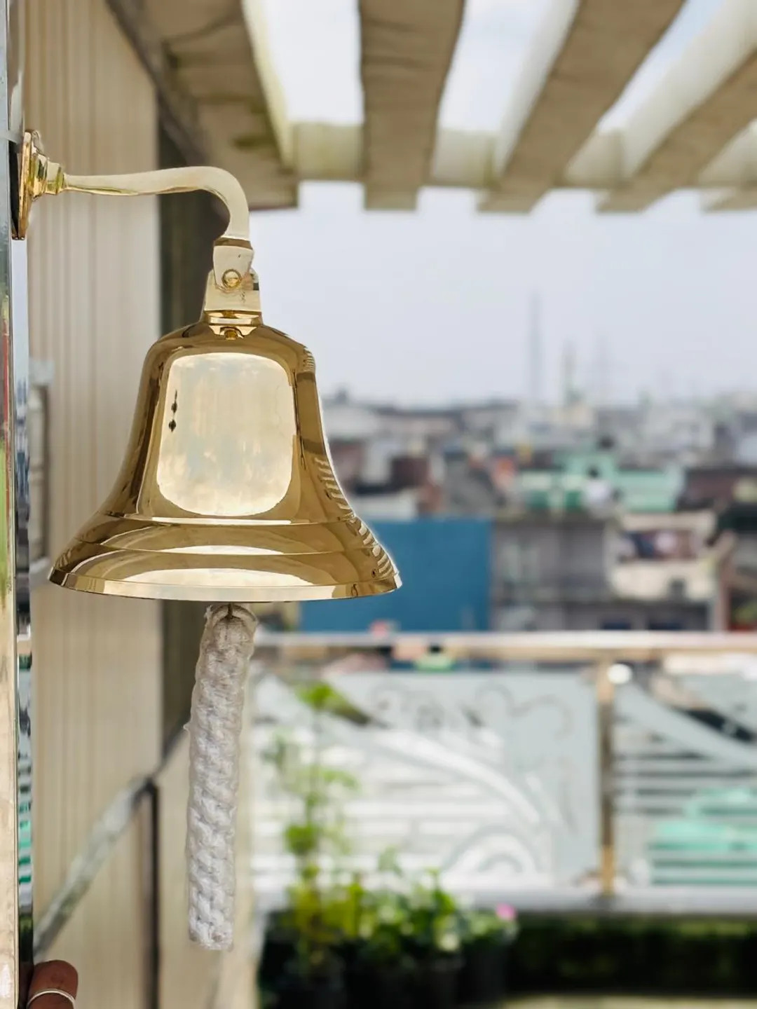 Personalized Brass Bell, Engraved Hanging Bell Indoor \ Outdoor, Nautical Bell, Ship Boat Maritim... | Etsy (US)