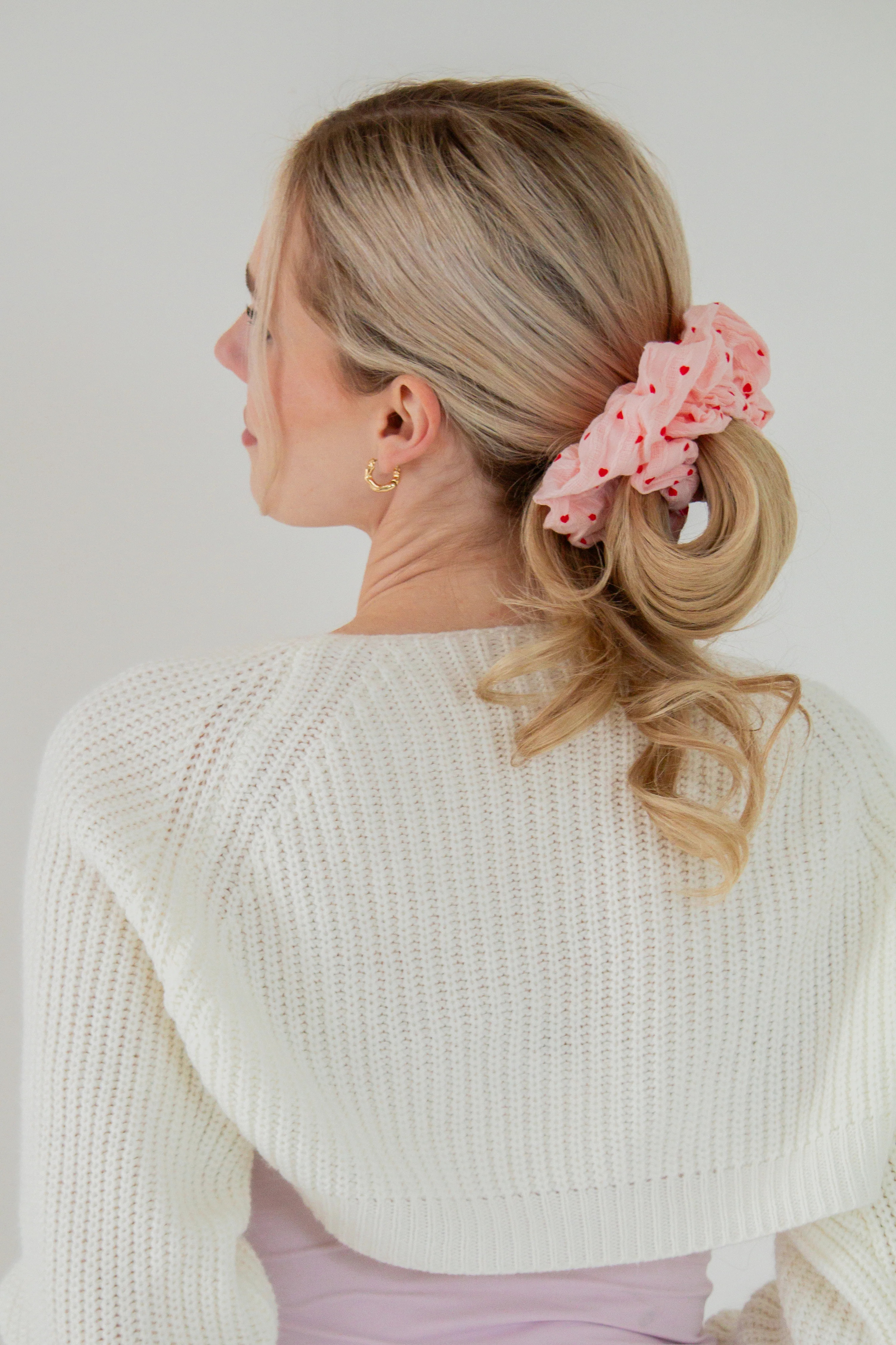 Be Mine Jumbo Scrunchie | Shop Andi