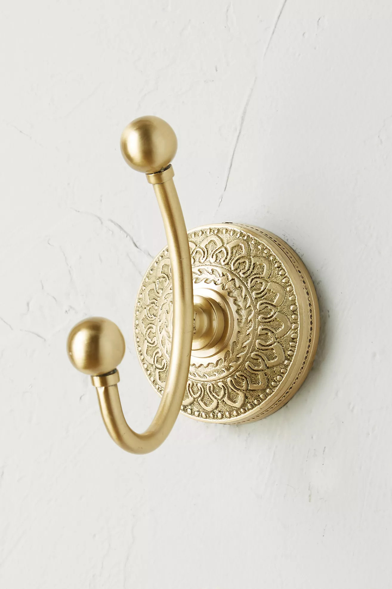 Brass Medallion Hook | Anthropologie (US)
