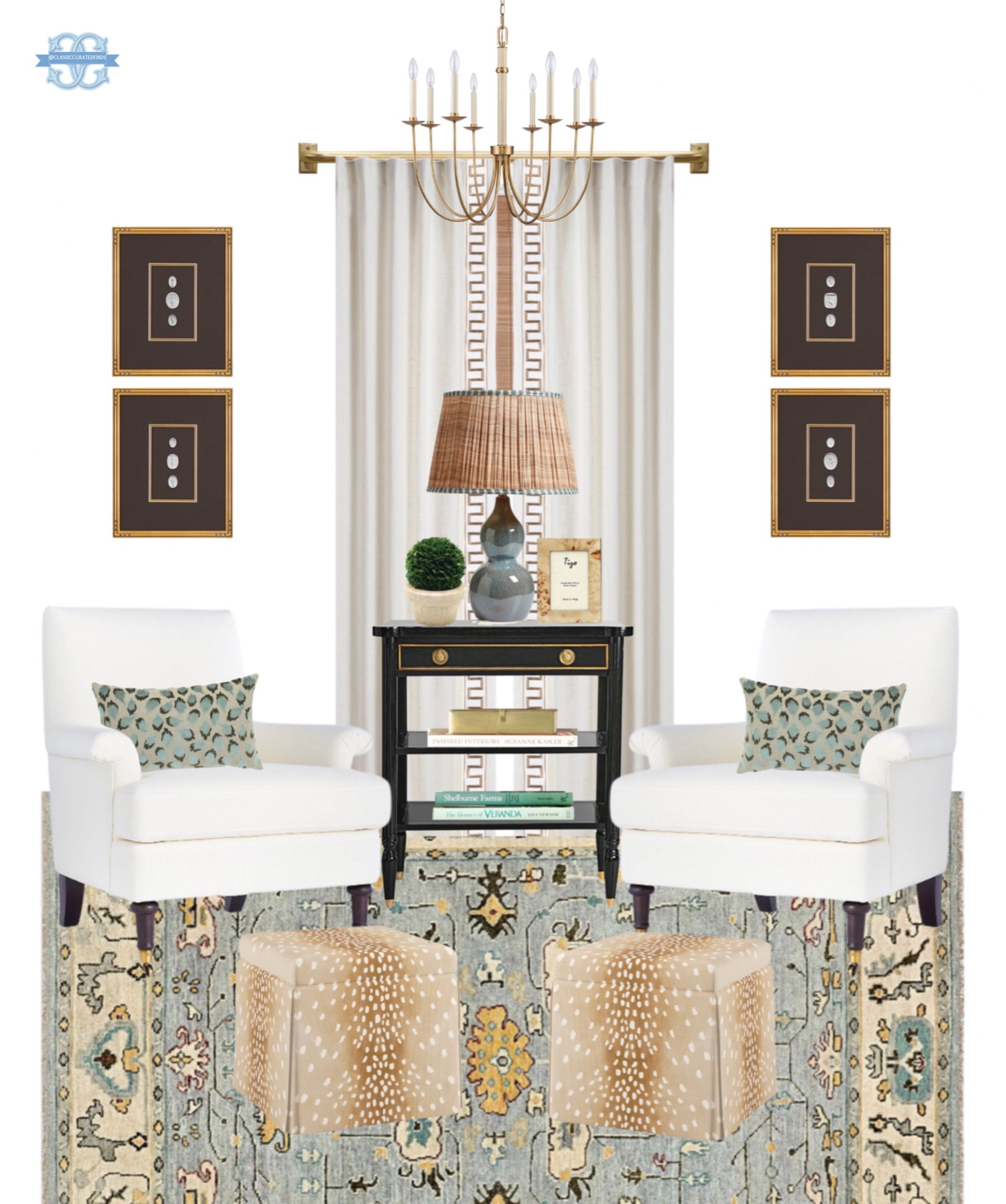 Inspo for a sitting area!🤎

Home Decor, Living Room, Chairs, Ottoman, Side Table, Trim Curtains, Intaglios, Area Rug


#LTKhome