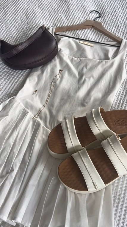 Soft whites, warm neutrals, and little gold details 💫 the kind of outfit that feels like a slow summer morning ☀️☕️
easy, airy, and just a little elevated like coffee runs that turn into staying out all day 🌺🐚

#summerstyle #softsummer #neutraloutfits #effortlessstyle #ootdinspo #minimalstyle #everydayoutfit #casualchic #summeroutfits #ltkstyle #beachytones #lightlayers #goldjewelry #coastalvibes

#LTKSeasonal #LTKActive #LTKootd