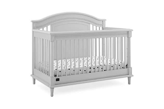 Delta Children Juliette 6-in-1 Convertible Crib with Toddler Rail | Ashley