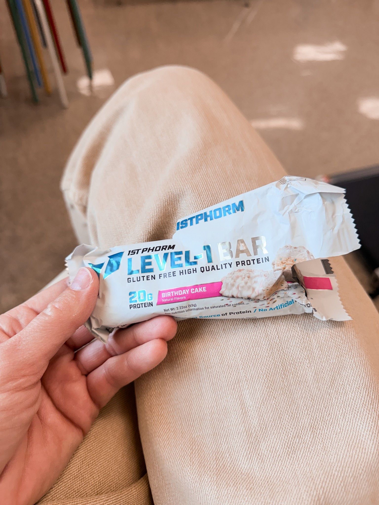 Favorite protein bar! @1st Phorm 

#LTKfitnessgoals #LTKActive