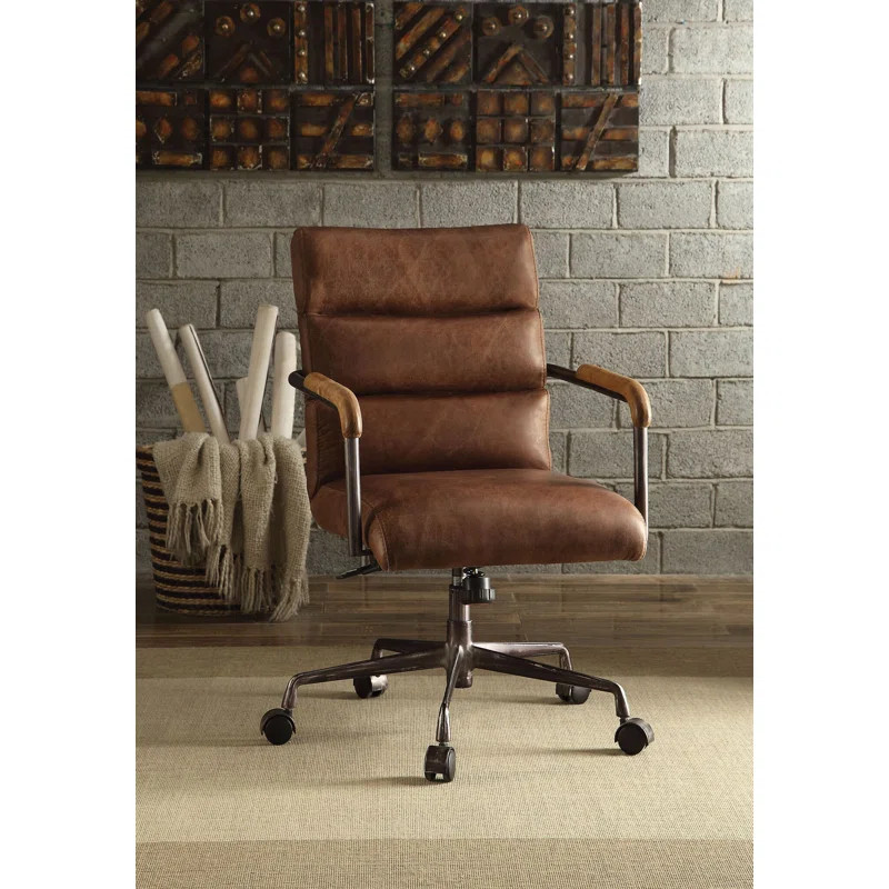 Springtown Genuine Leather Conference Chair | Wayfair North America