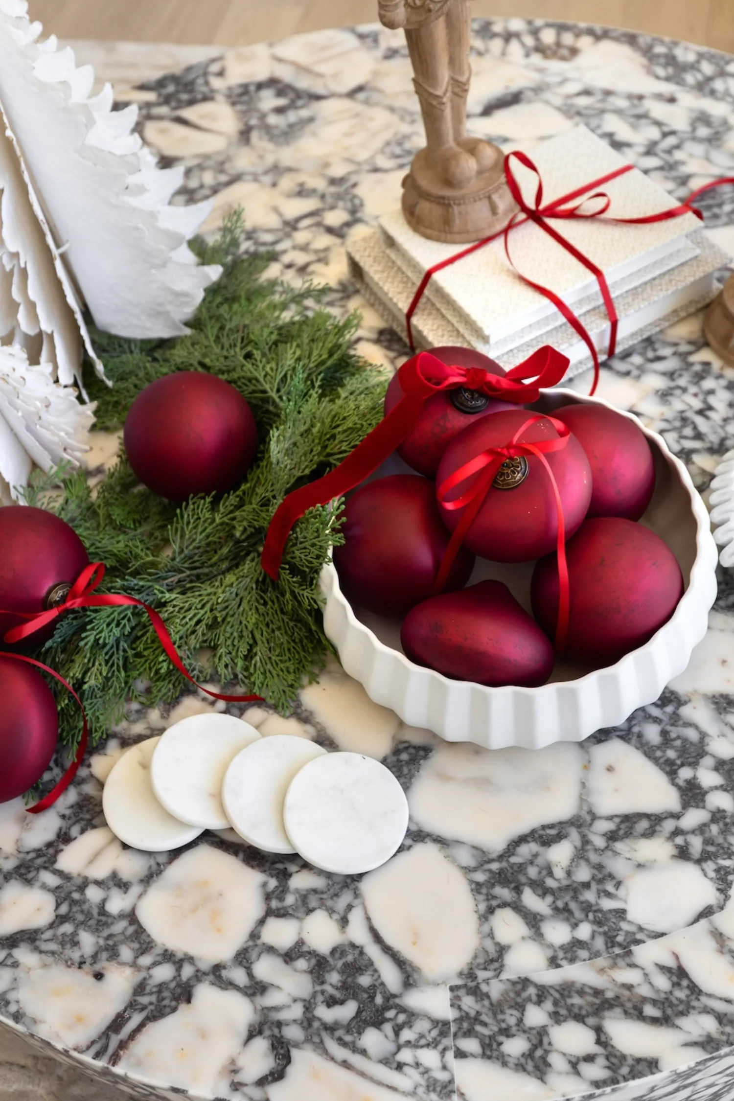 Be Jolly Ornament - Red - 2 Styles | THELIFESTYLEDCO